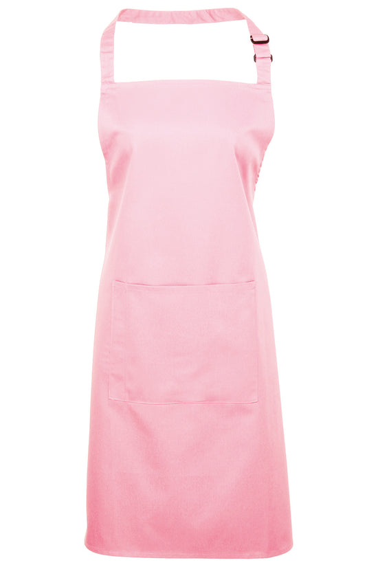 Premier Colours Bib Apron with Pocket Unisex Adult Apron