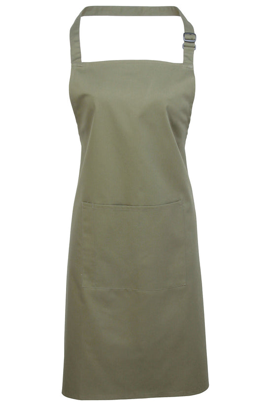Premier Colours Bib Apron with Pocket Unisex Adult Apron
