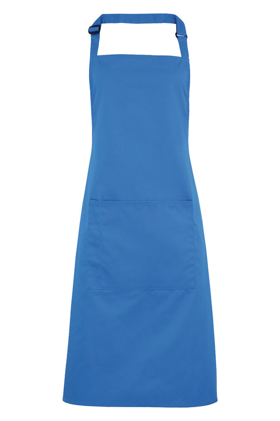 Premier Colours Bib Apron with Pocket Unisex Adult Apron