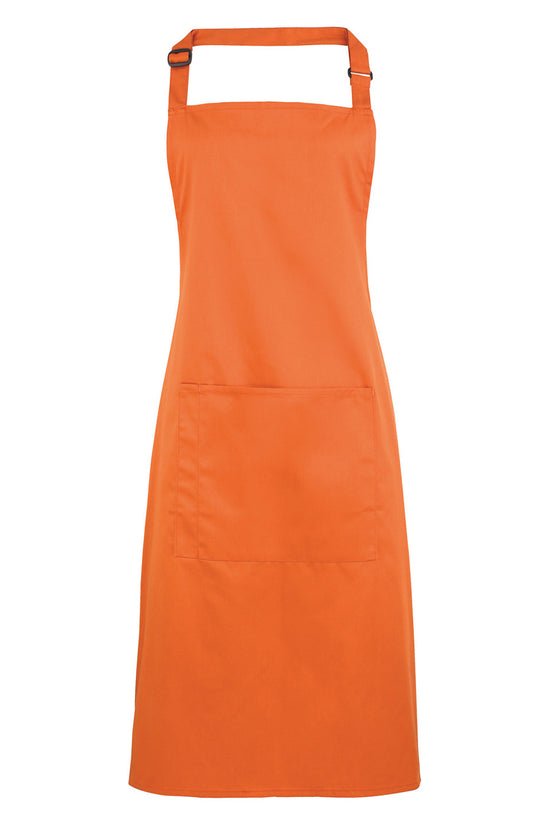 Premier Colours Bib Apron with Pocket Unisex Adult Apron