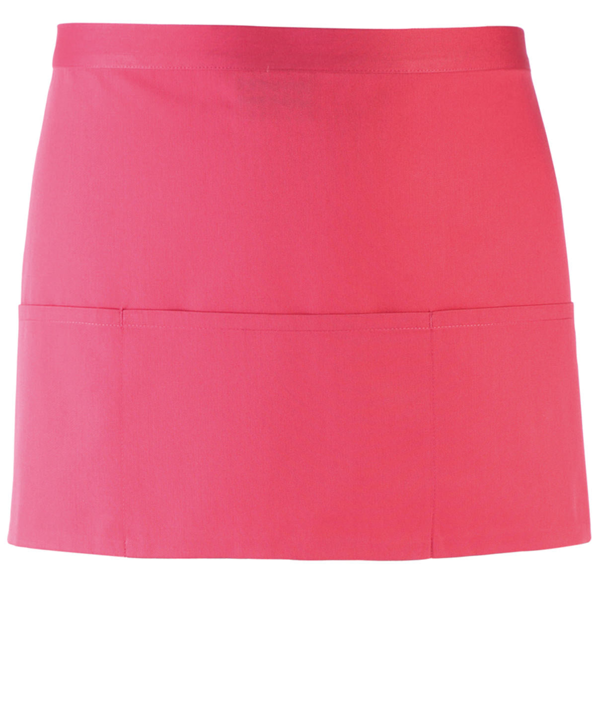 Premier Colours 3Pocket Apron Short Waist Apron with Open Pockets