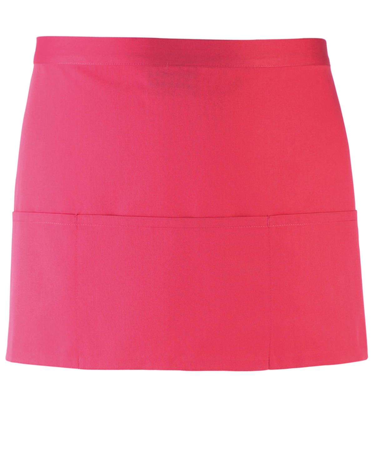 Premier Colours 3Pocket Apron Short Waist Apron with Open Pockets