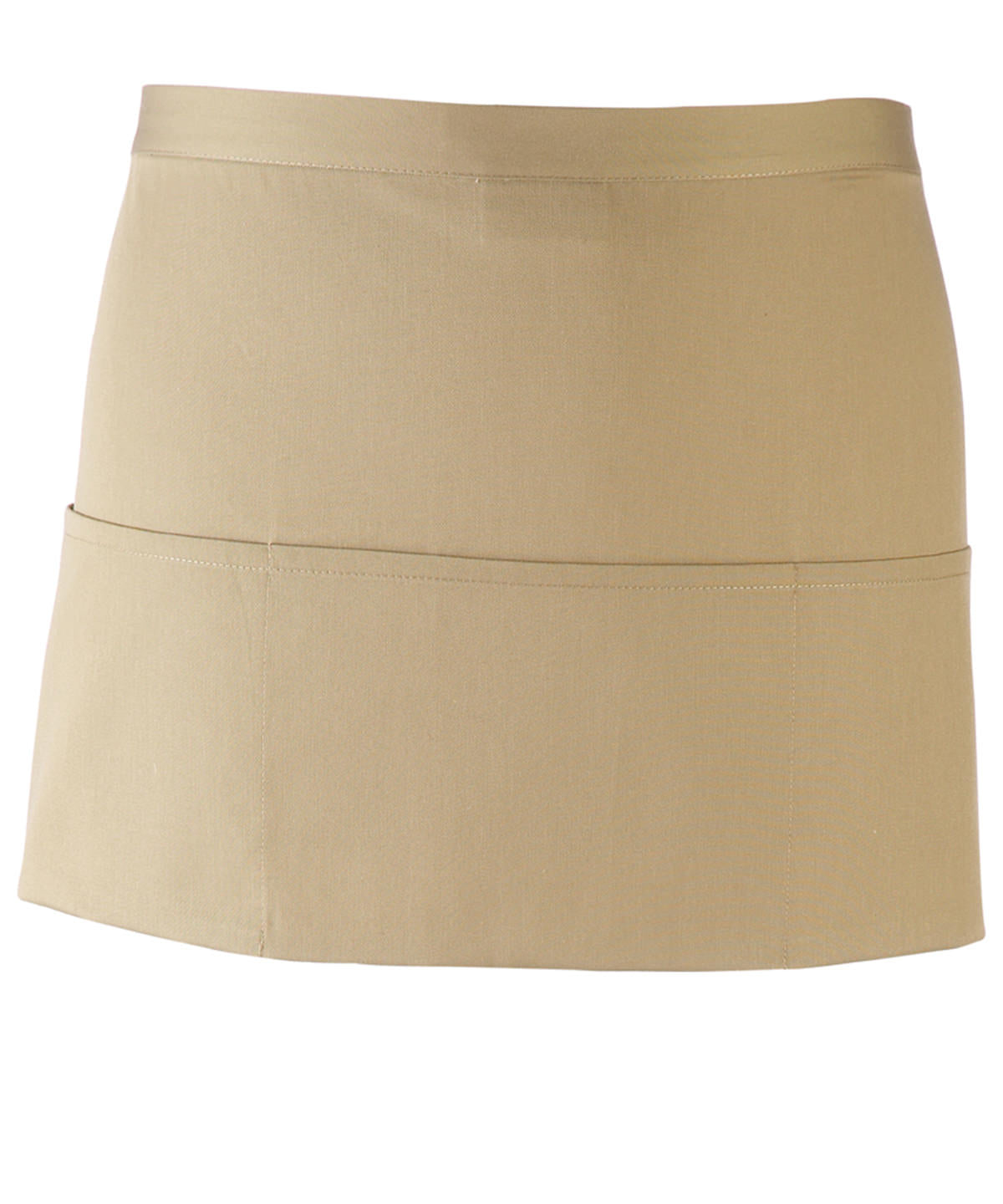 Premier Colours 3Pocket Apron Short Waist Apron with Open Pockets