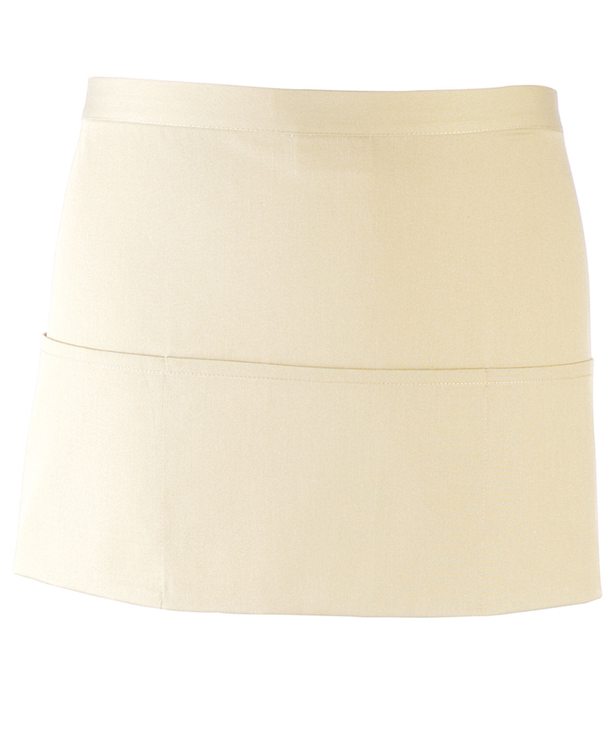 Premier Colours 3Pocket Apron Short Waist Apron with Open Pockets