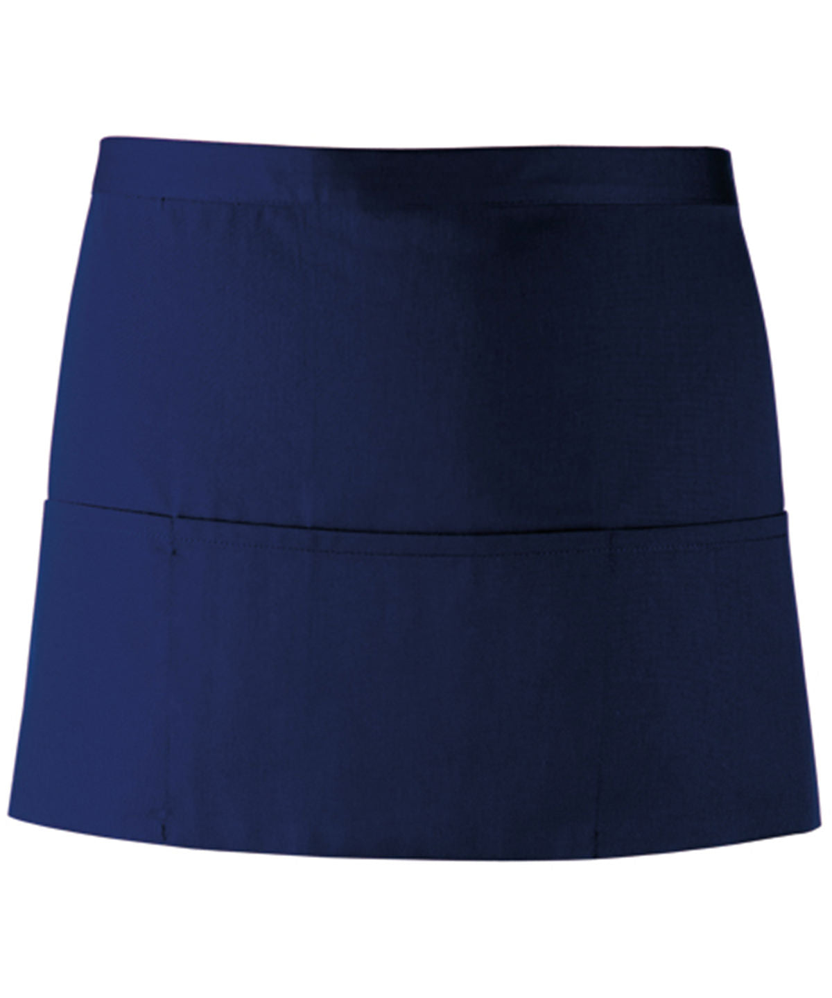 Premier Colours 3Pocket Apron Short Waist Apron with Open Pockets