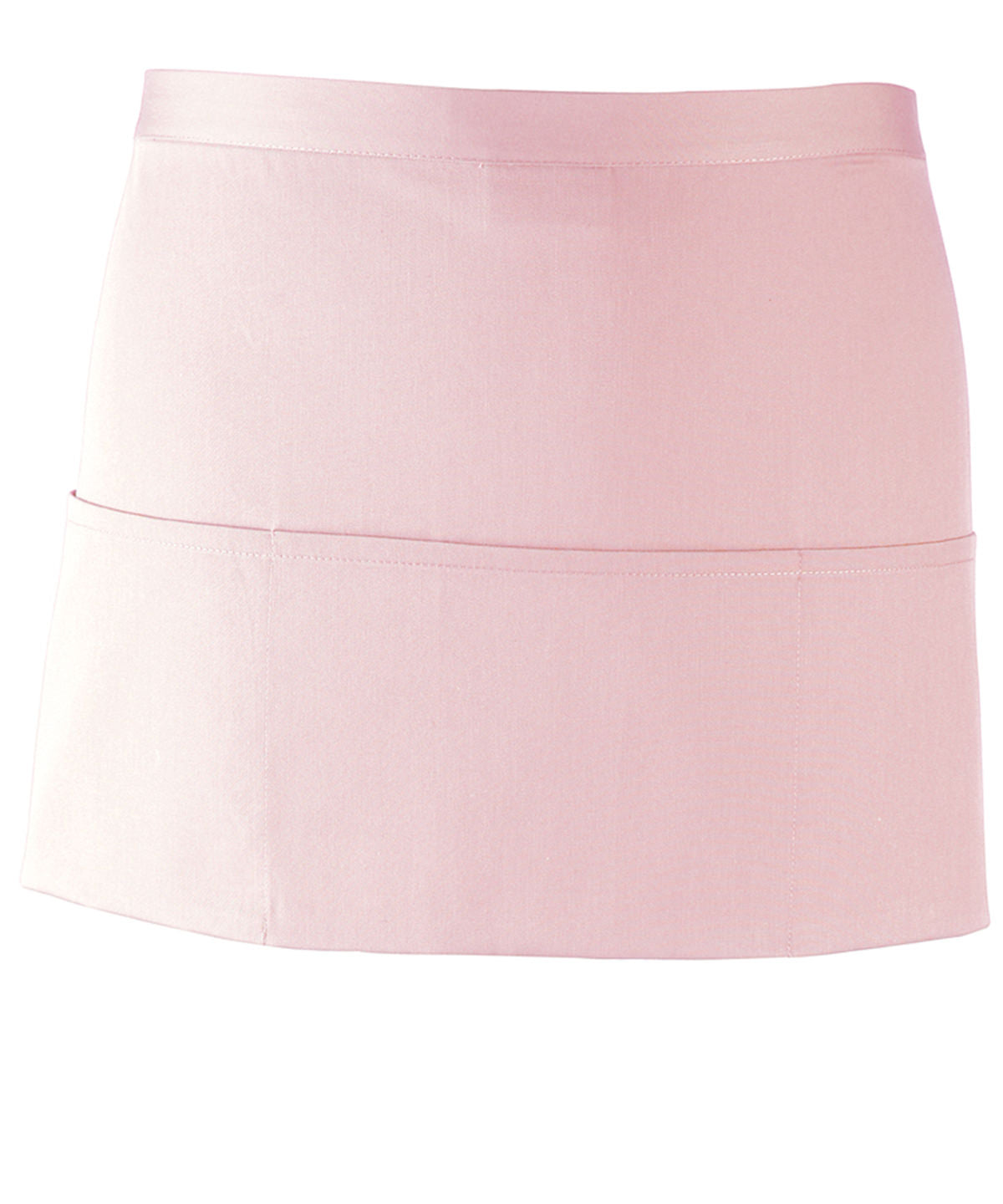 Premier Colours 3Pocket Apron Short Waist Apron with Open Pockets
