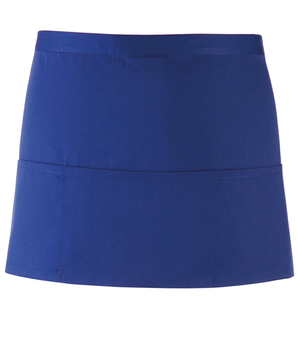 Premier Colours 3Pocket Apron Short Waist Apron with Open Pockets
