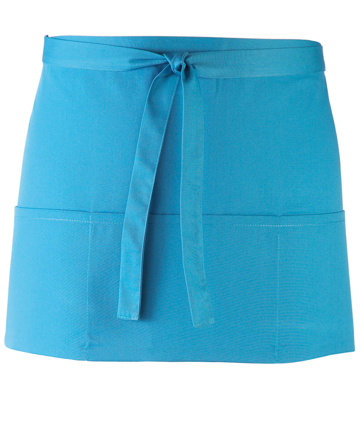 Premier Colours 3Pocket Apron Short Waist Apron with Open Pockets