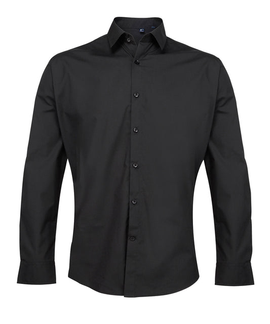 Supreme Poplin Long Sleeve Shirt for Men Plus Sizes