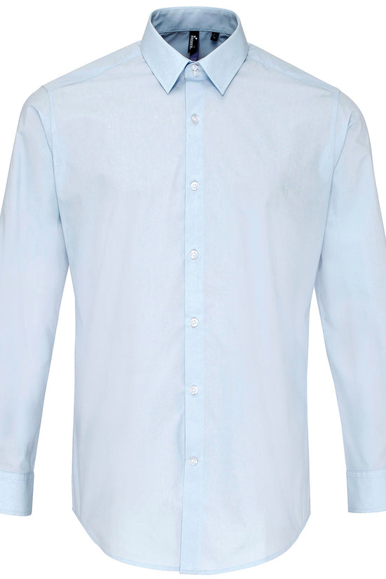 Supreme Poplin Long Sleeve Shirt for Men Plus Sizes