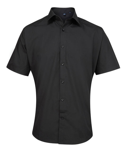 Premier Supreme Poplin Short Sleeve Shirt for Men