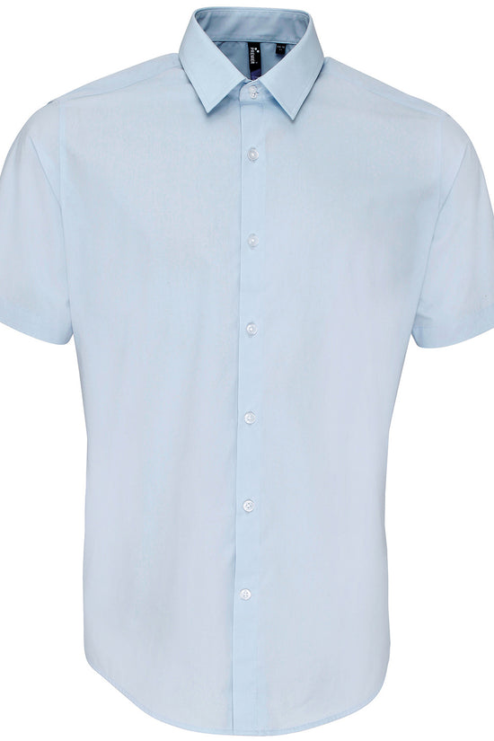 Premier Supreme Poplin Short Sleeve Shirt for Men