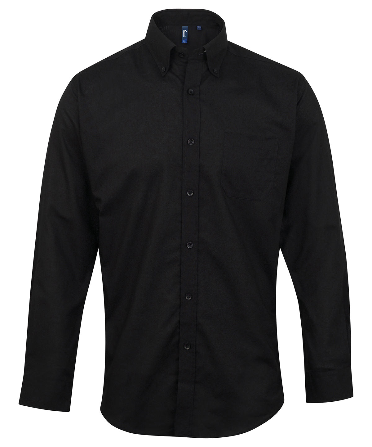 Premier Signature Oxford Long Sleeve Shirt for Men WrinkleFree SemiFitted Styling