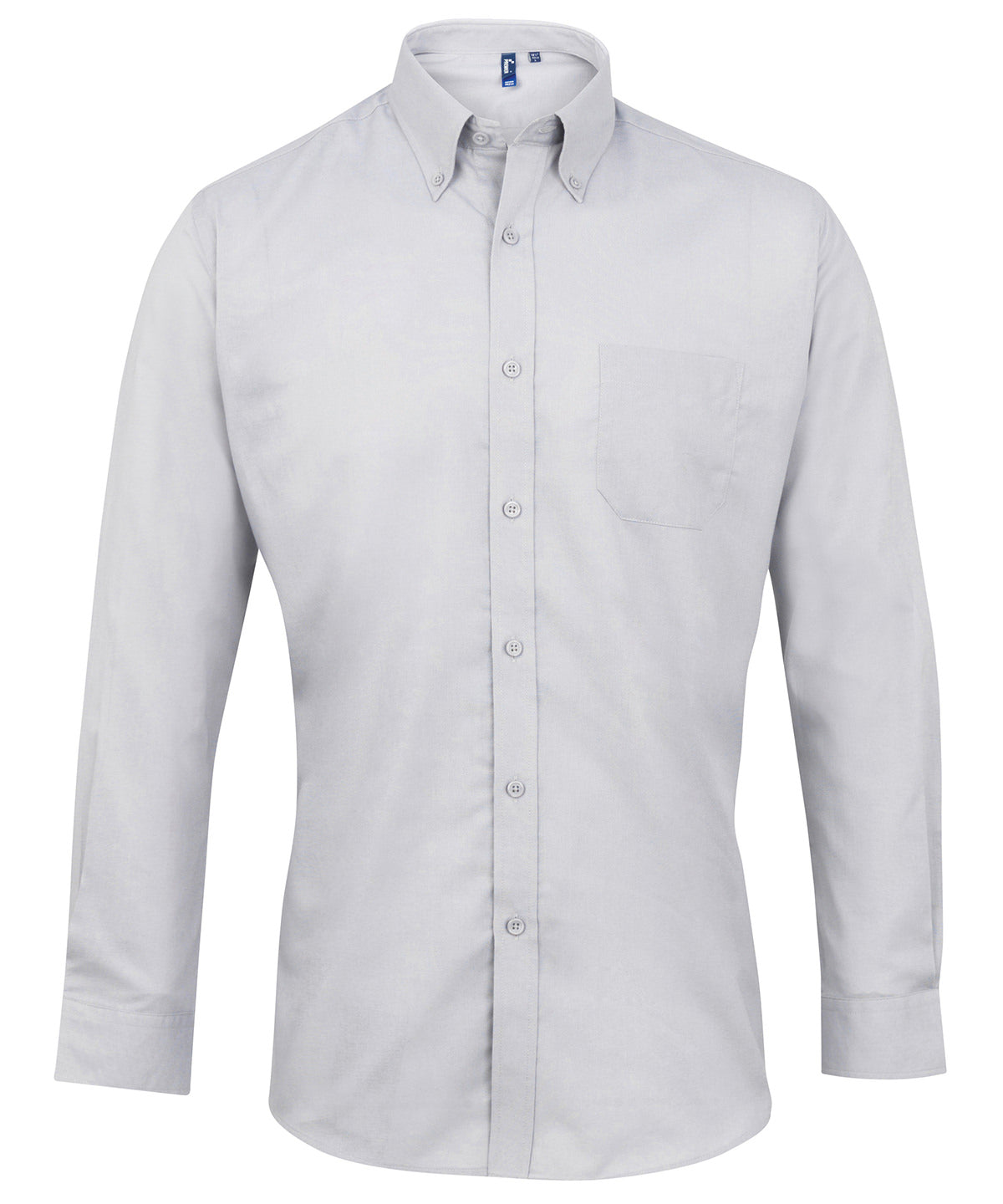 Premier Signature Oxford Long Sleeve Shirt for Men WrinkleFree SemiFitted Styling