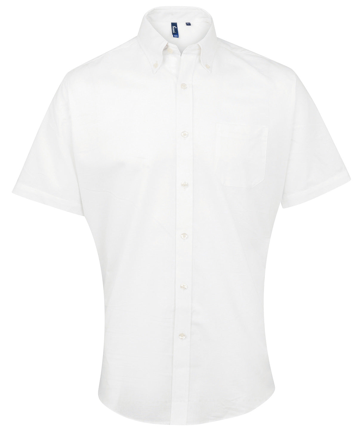 Premier Mens Signature Oxford Short Sleeve Shirt