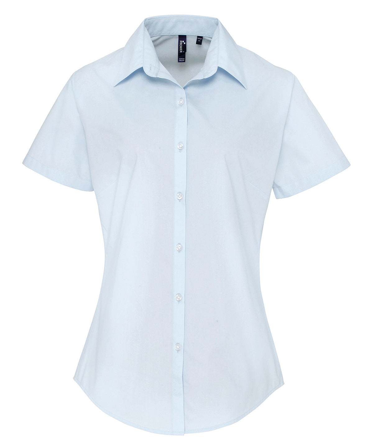Supreme Poplin Short Sleeve Shirt for Women Plus Sizes