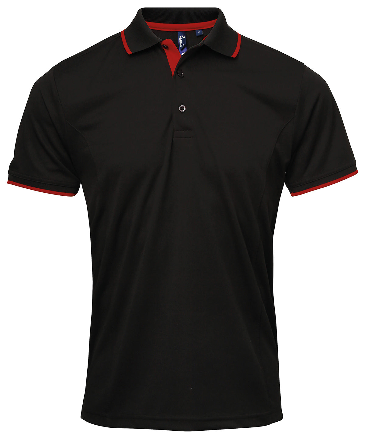 Contrast Coolchecker Polo Shirt for Men Plus Sizes