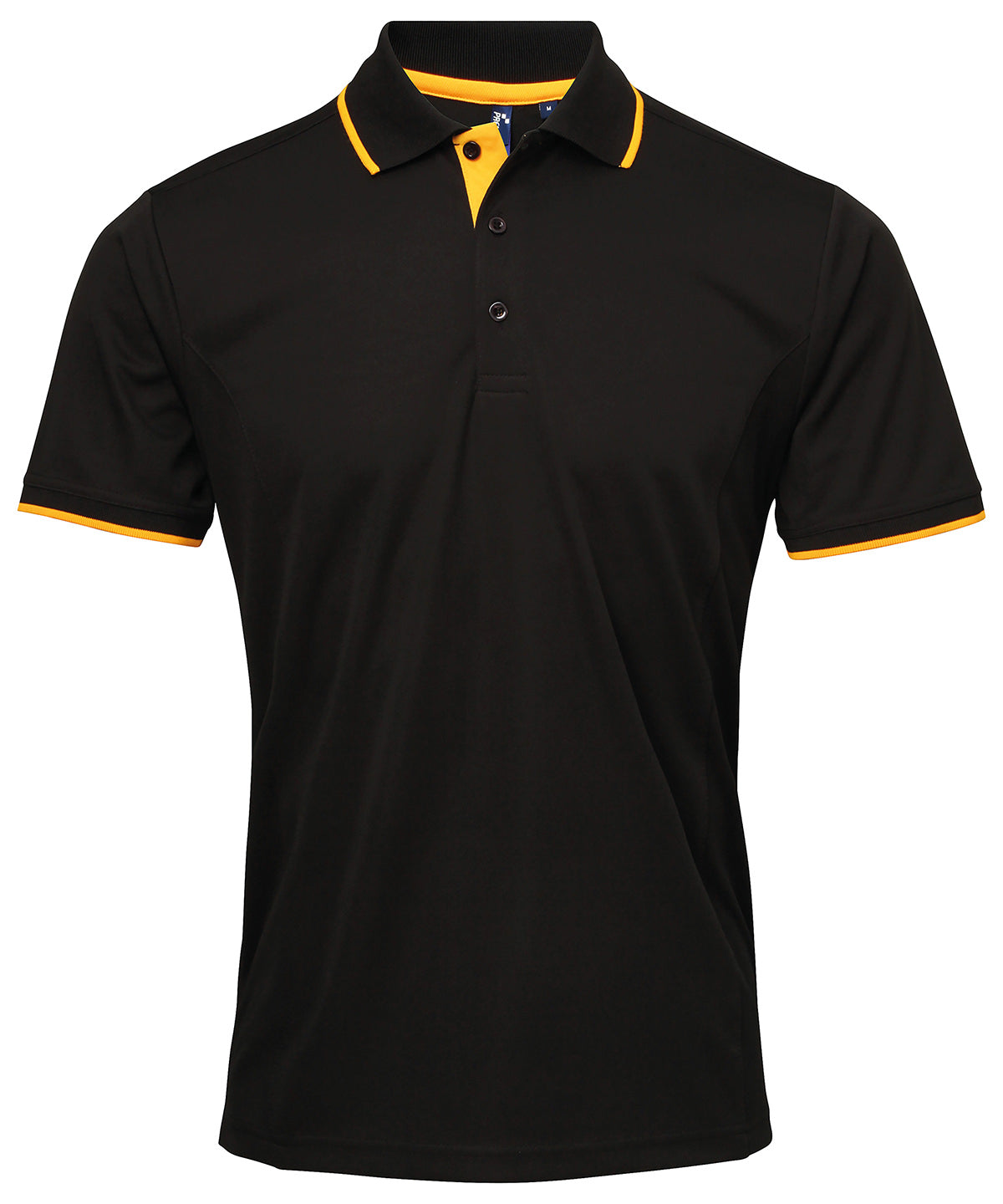 Contrast Coolchecker Polo Shirt for Men Plus Sizes