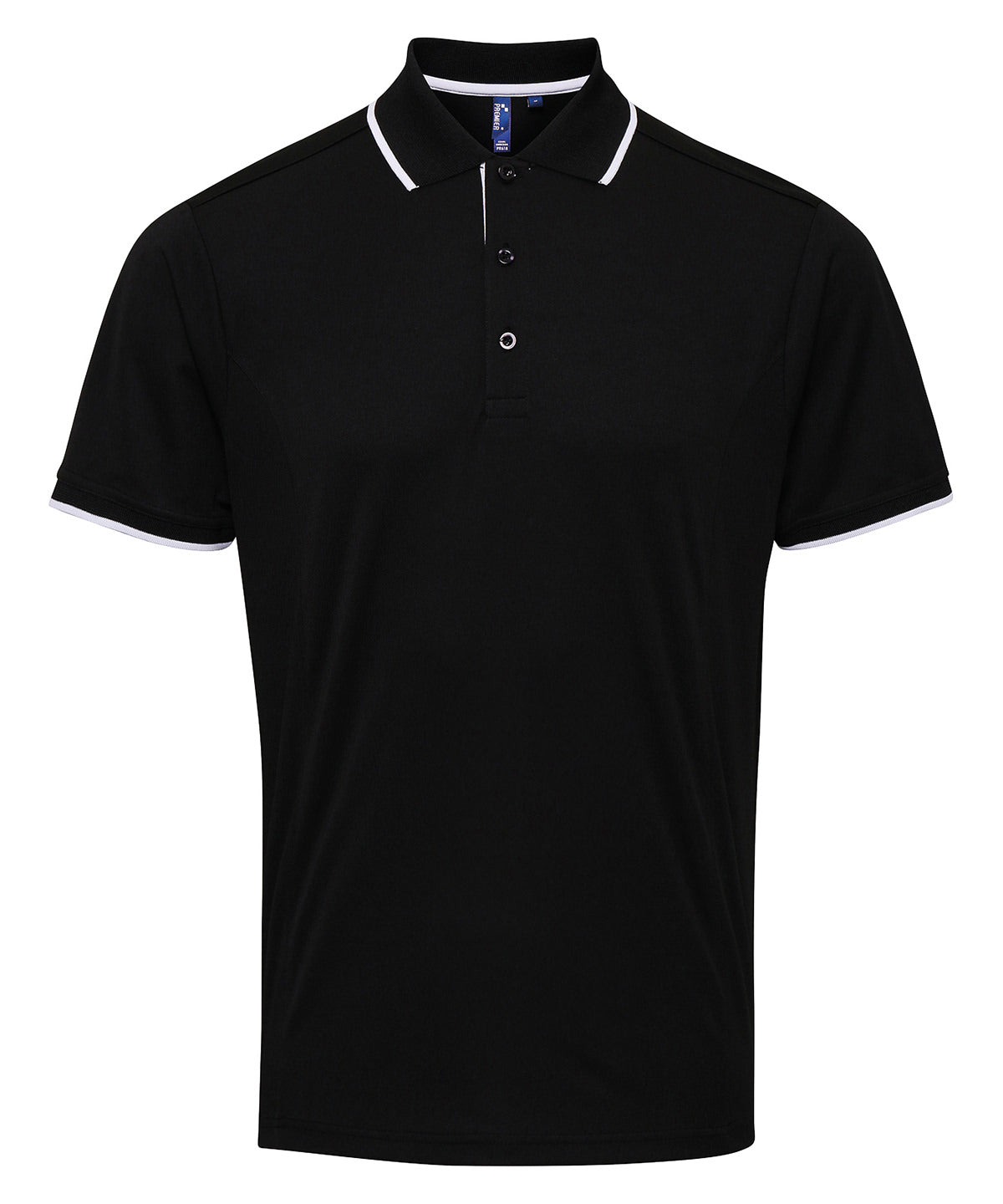 Contrast Coolchecker Polo Shirt for Men Plus Sizes