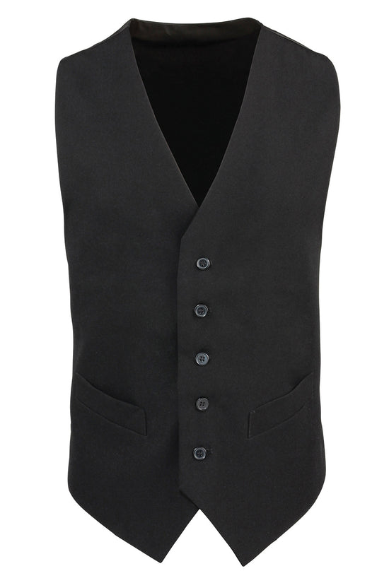 Contemporary Style 5Button Polyester Waistcoat for Men