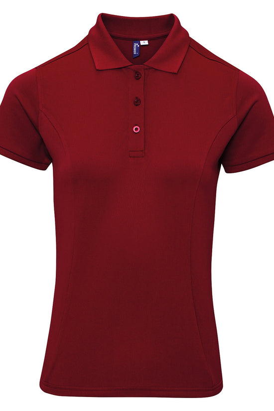 Premier Womens Coolchecker Plus Pique Polo Plus Sizes