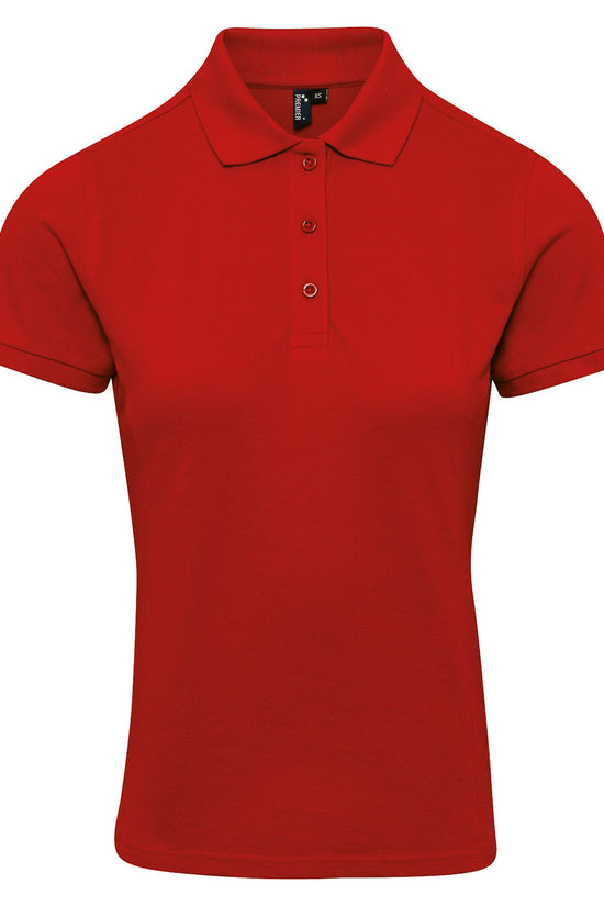 Premier Womens Coolchecker Plus Pique Polo Plus Sizes