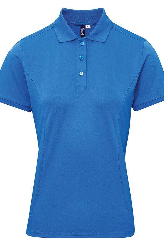 Premier Womens Coolchecker Plus Pique Polo Plus Sizes