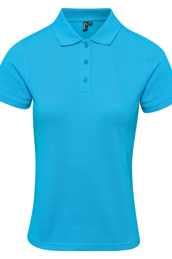 Premier Womens Coolchecker Plus Pique Polo Plus Sizes