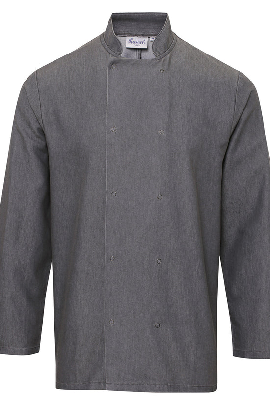 Premier Denim Chefs Jacket Unisex Adult Plus Sizes