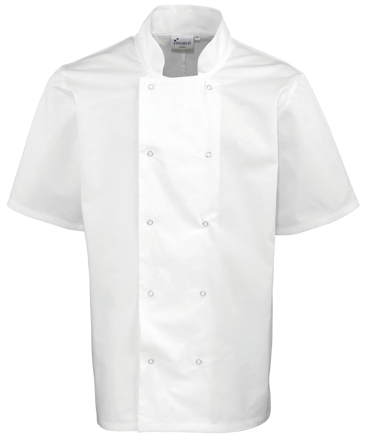 Premier Studded Short Sleeve Chef Jacket for Men