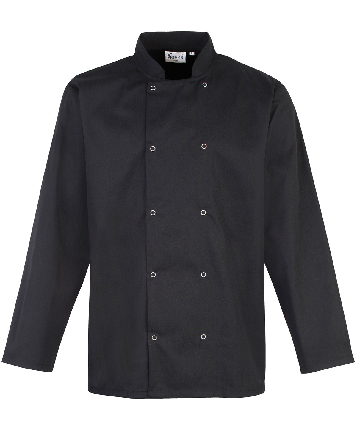 Premium Studded Long Sleeve Chef Jacket Male Adult