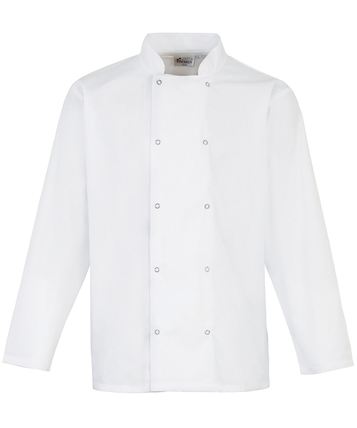Premium Studded Long Sleeve Chef Jacket Male Adult
