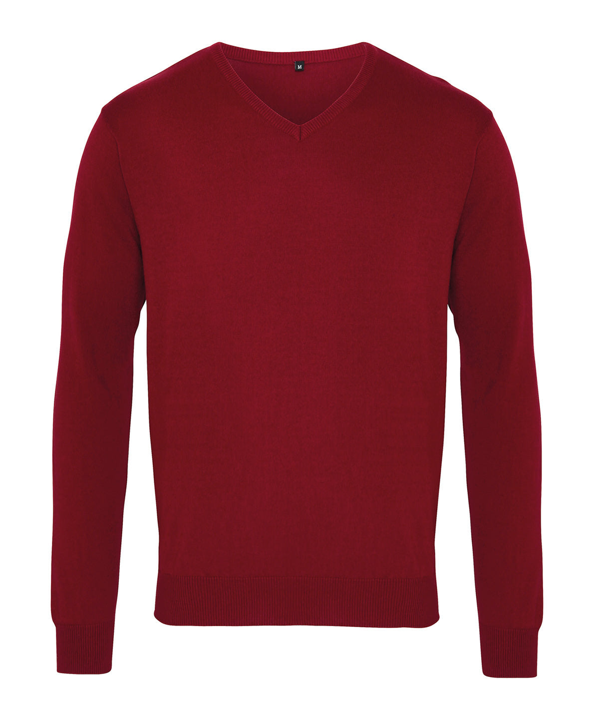 Mens Premier VNeck Knitted Sweater Plus Sizes