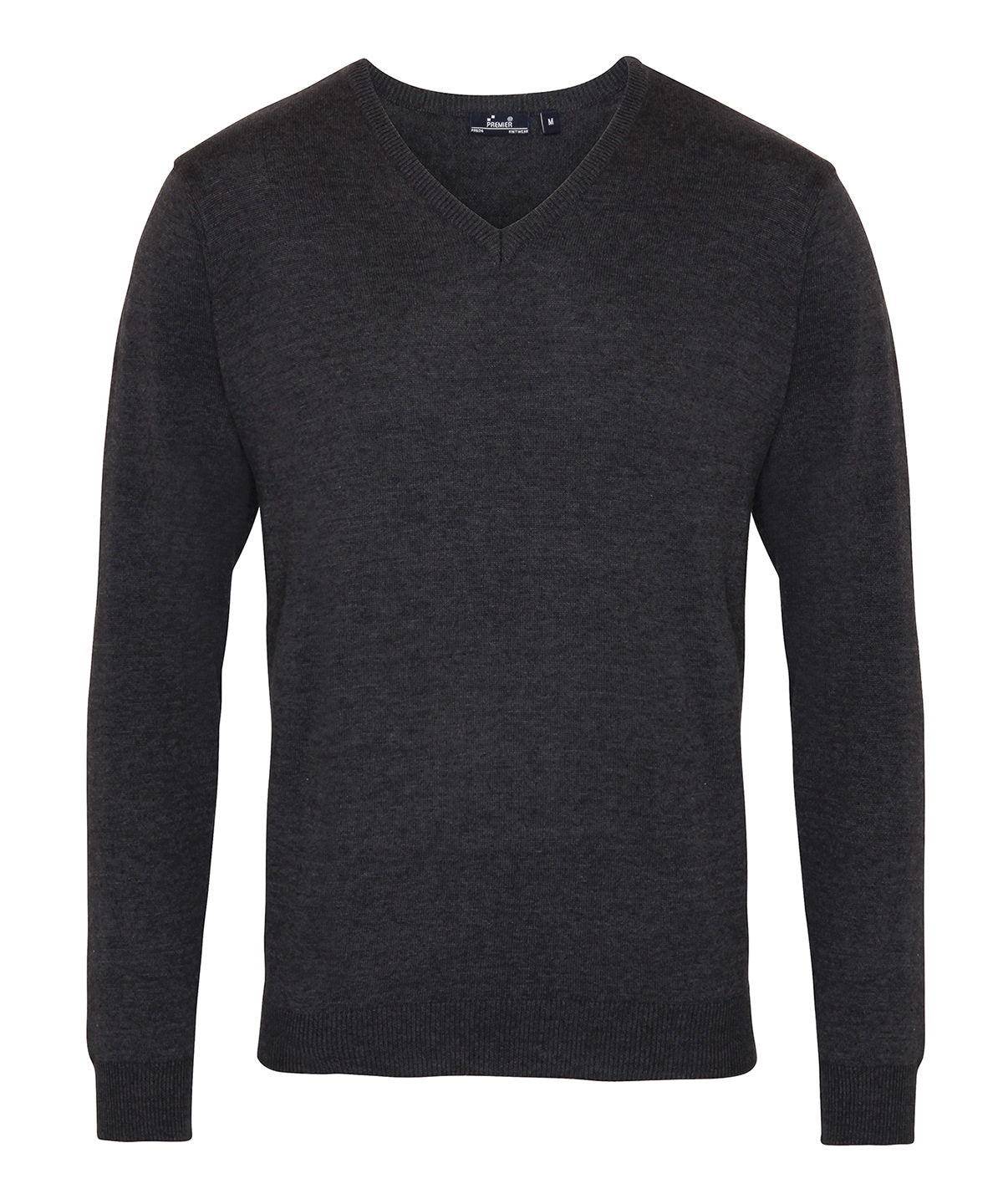 Mens Premier VNeck Knitted Sweater Plus Sizes