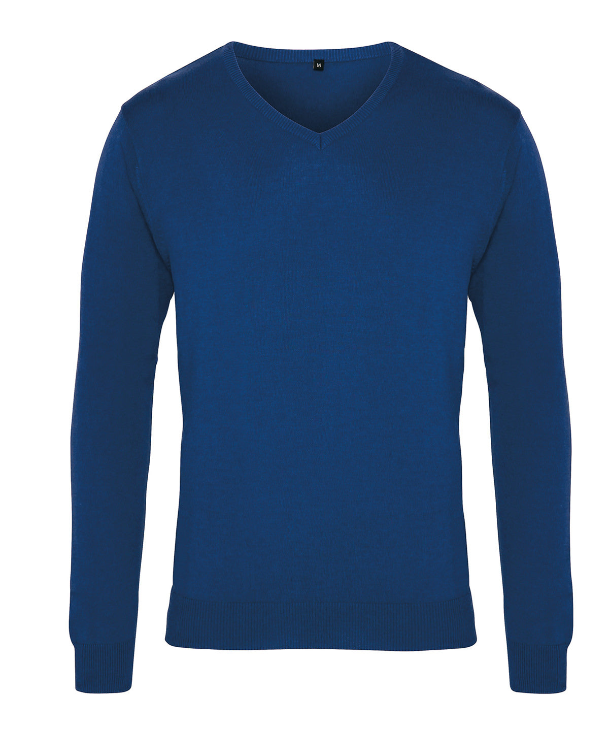 Mens Premier VNeck Knitted Sweater Plus Sizes