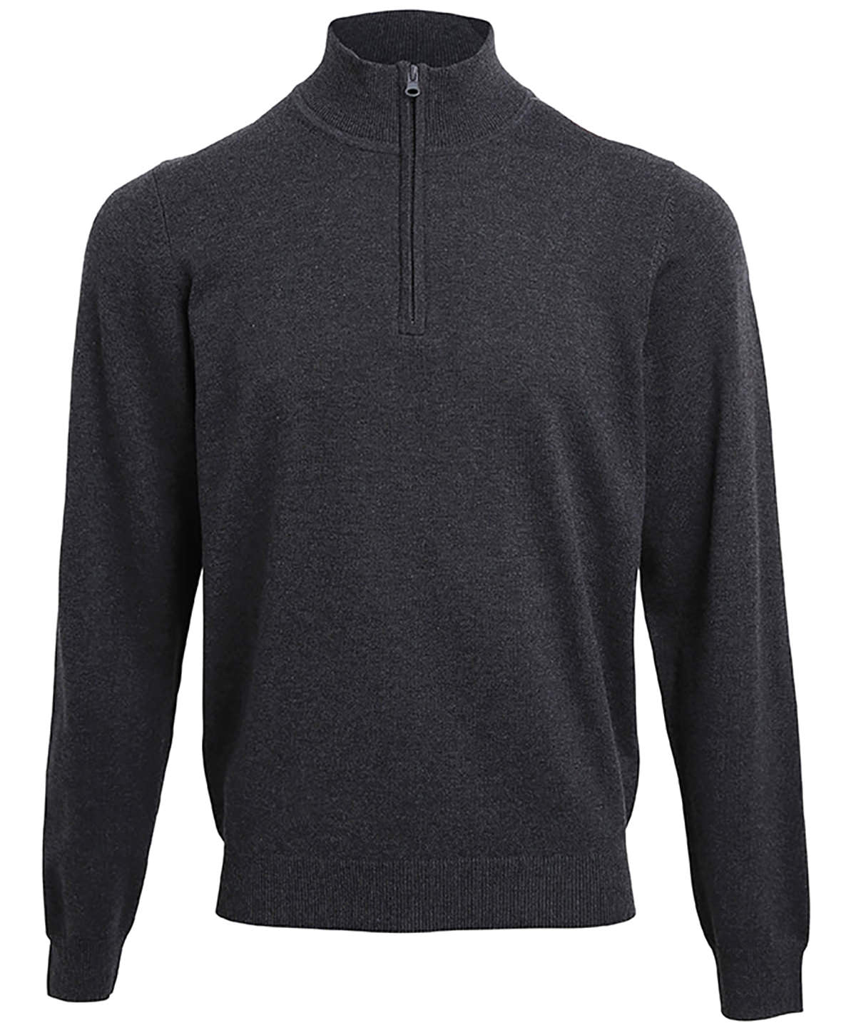 Mens Premier Zip Knitted Sweater Plus Size Knitwear