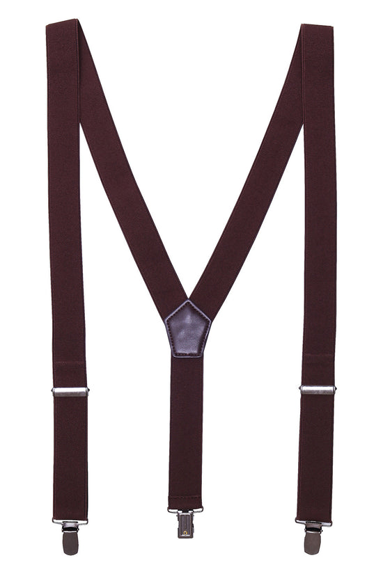 Elastic YBack Trouser Braces Unisex Adult Accessories