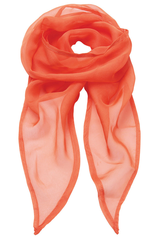 Premier Colours Chiffon Scarf for Women Light Lustrous