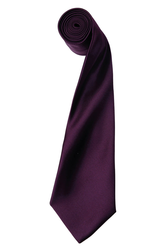 Premier Colours Satin Tie Unisex Adult Apron Shirt Collection