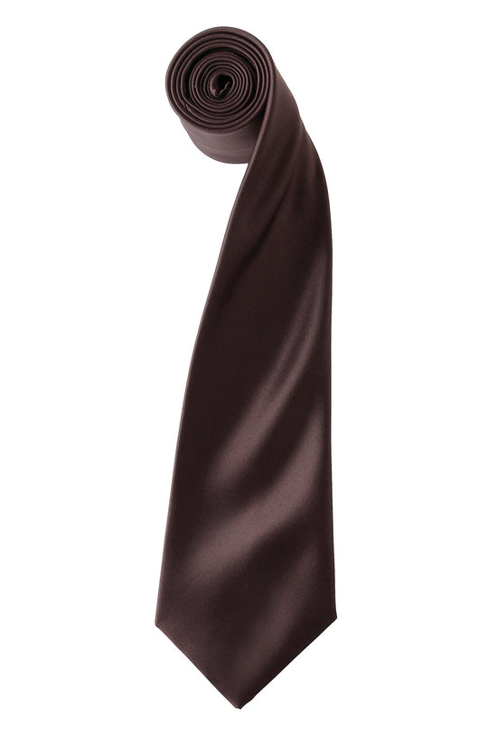 Premier Colours Satin Tie Unisex Adult Apron Shirt Collection