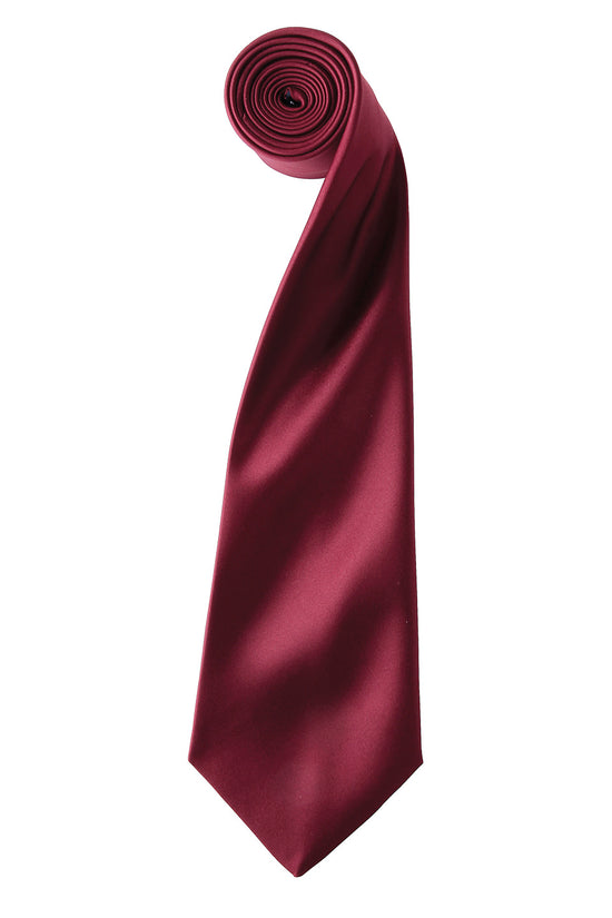 Premier Colours Satin Tie Unisex Adult Apron Shirt Collection