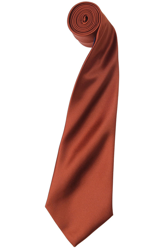 Premier Colours Satin Tie Unisex Adult Apron Shirt Collection