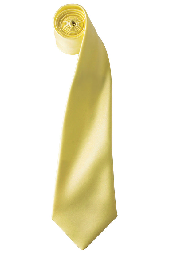 Premier Colours Satin Tie Unisex Adult Apron Shirt Collection