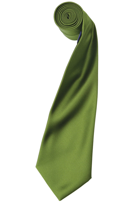 Premier Colours Satin Tie Unisex Adult Apron Shirt Collection
