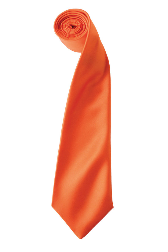 Premier Colours Satin Tie Unisex Adult Apron Shirt Collection