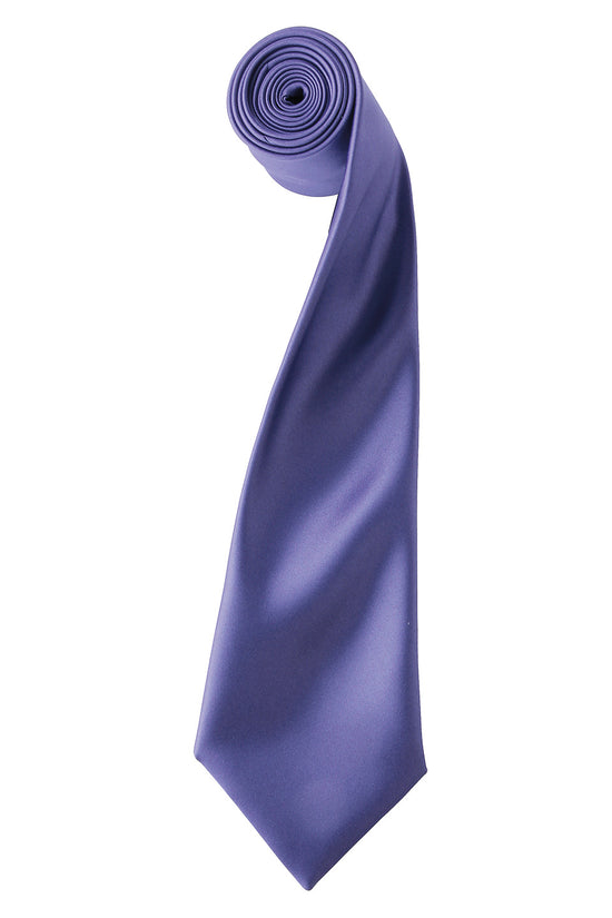 Premier Colours Satin Tie Unisex Adult Apron Shirt Collection