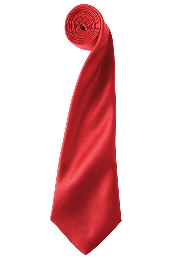 Premier Colours Satin Tie Unisex Adult Apron Shirt Collection