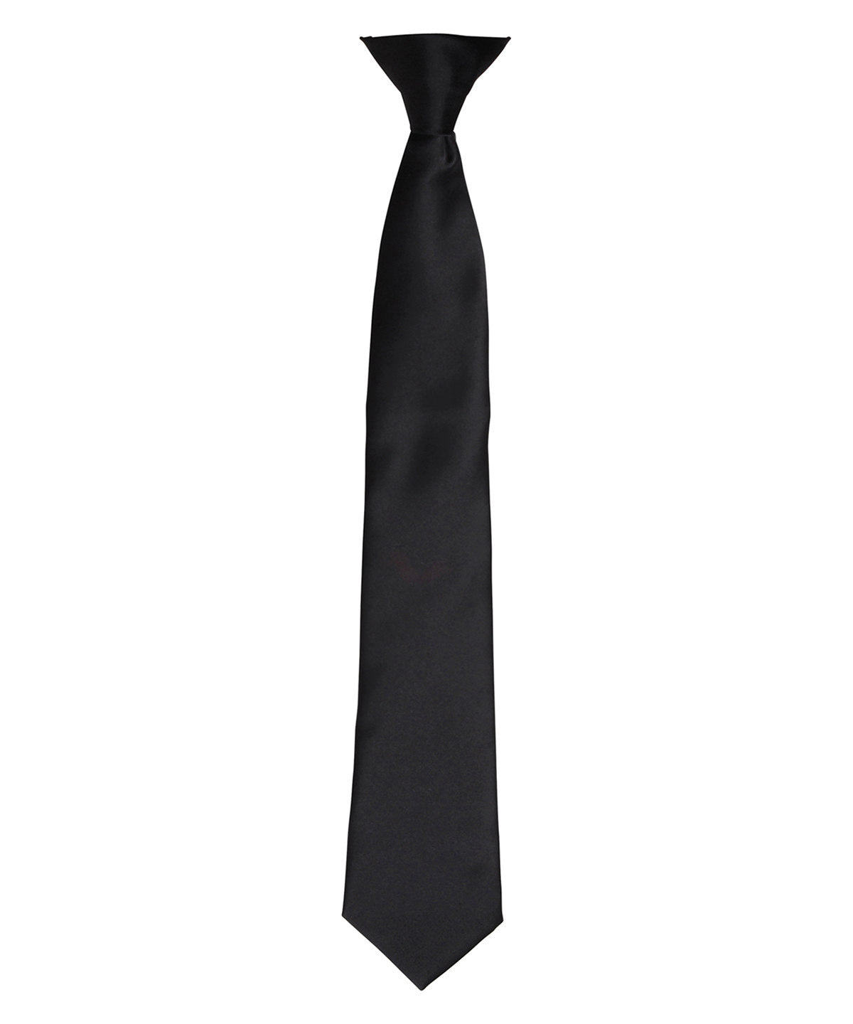 Premier Colours Satin ClipOn Tie for Unisex Adults