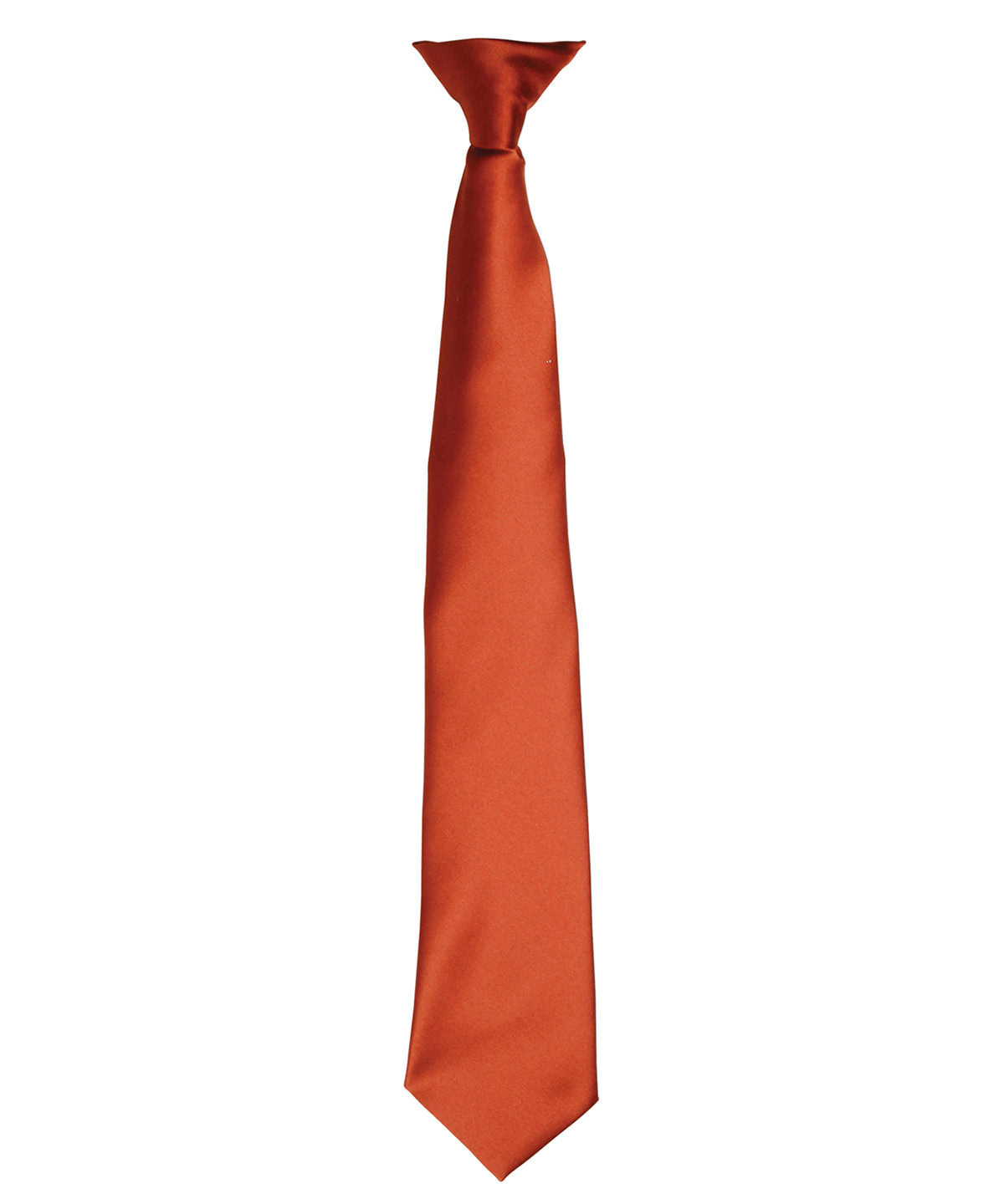Premier Colours Satin ClipOn Tie for Unisex Adults