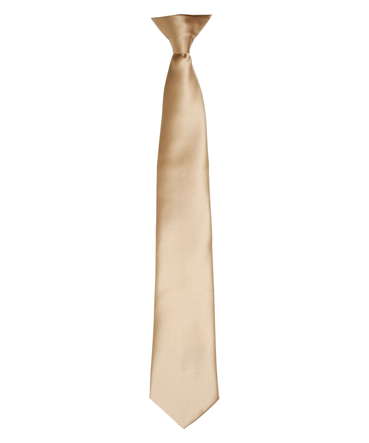 Premier Colours Satin ClipOn Tie for Unisex Adults